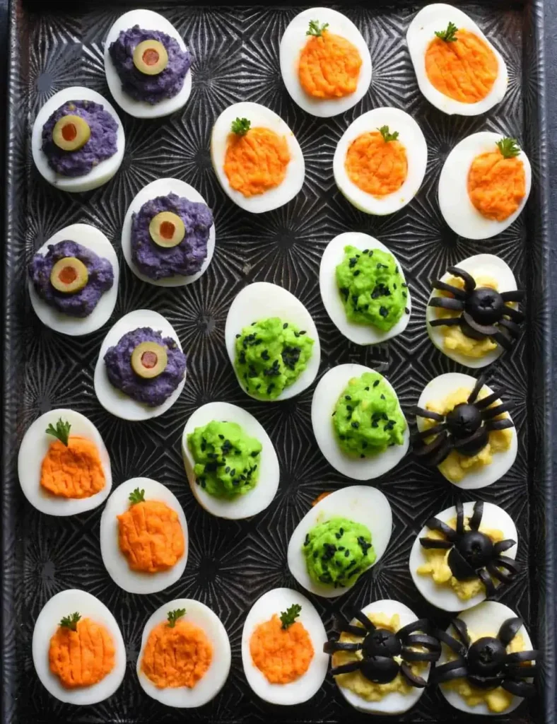 Halloween Deviled Eggs Recipes