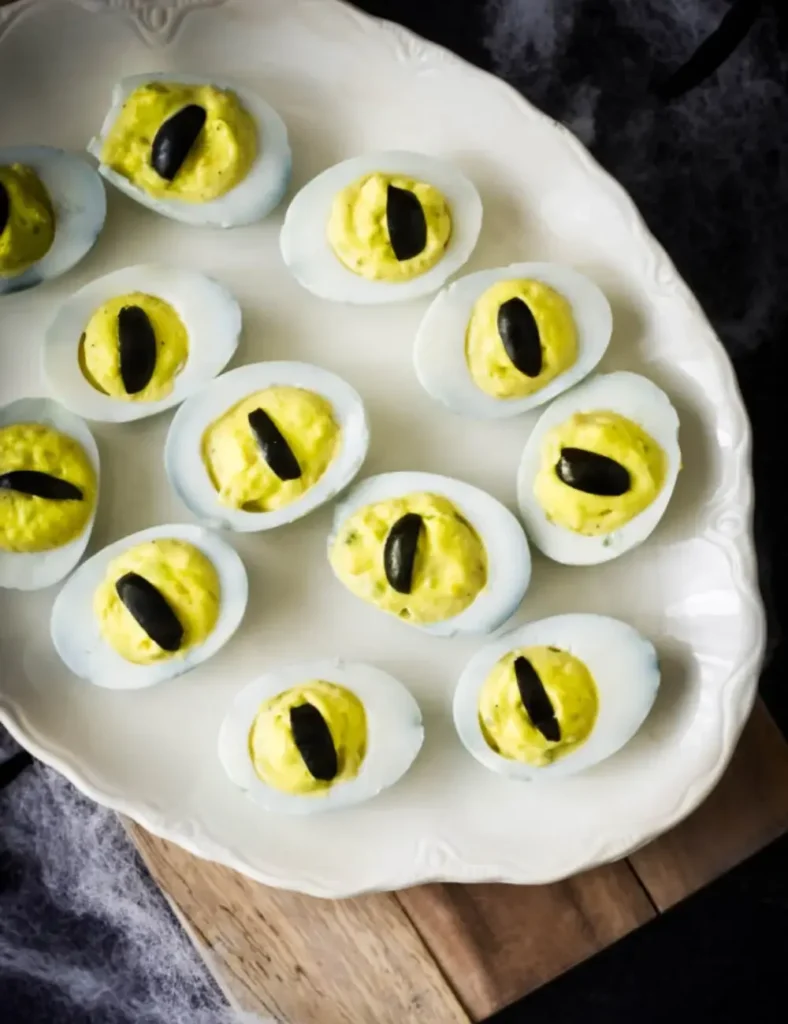 Halloween Deviled Eggs Recipes