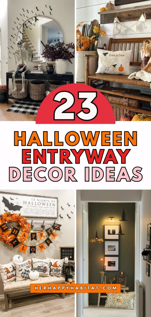 Halloween Entryway Decor Ideas
