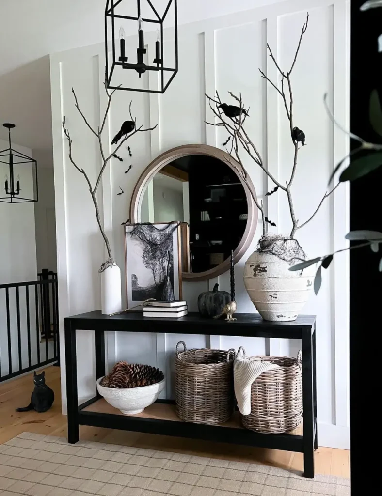 Halloween Entryway Decor Ideas