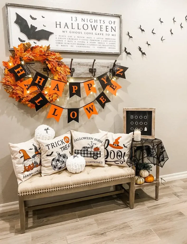 Halloween Entryway Decor Ideas