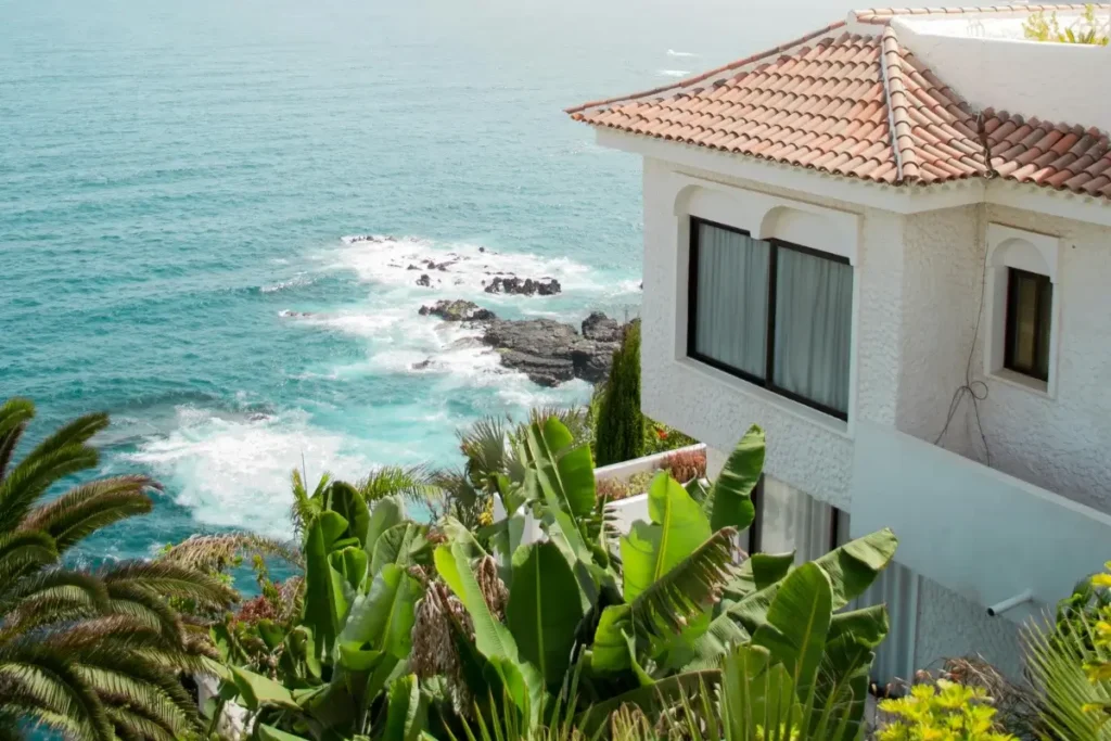 House Overlooking Sea. beach house names