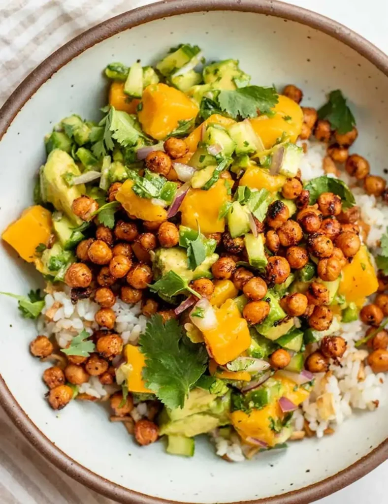 Mango Chickpea Salad. Chickpea Salad Recipes