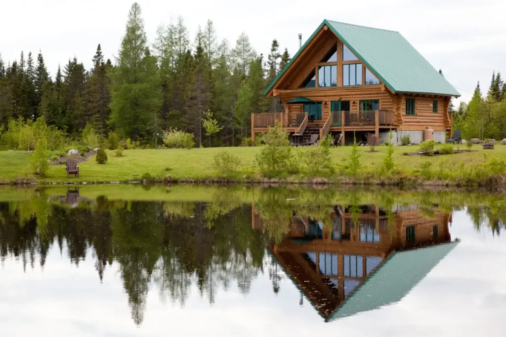Wooden Cottage, Log Home, Log Cabin. Cabin Names