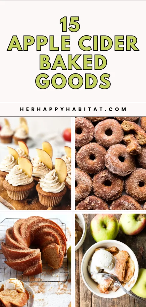 Apple Cider Baked Goods