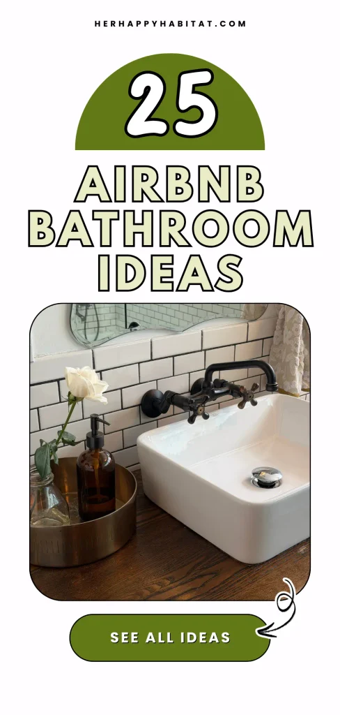 Airbnb Bathroom Ideas