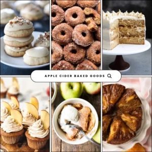 Apple Cider Baked Goods