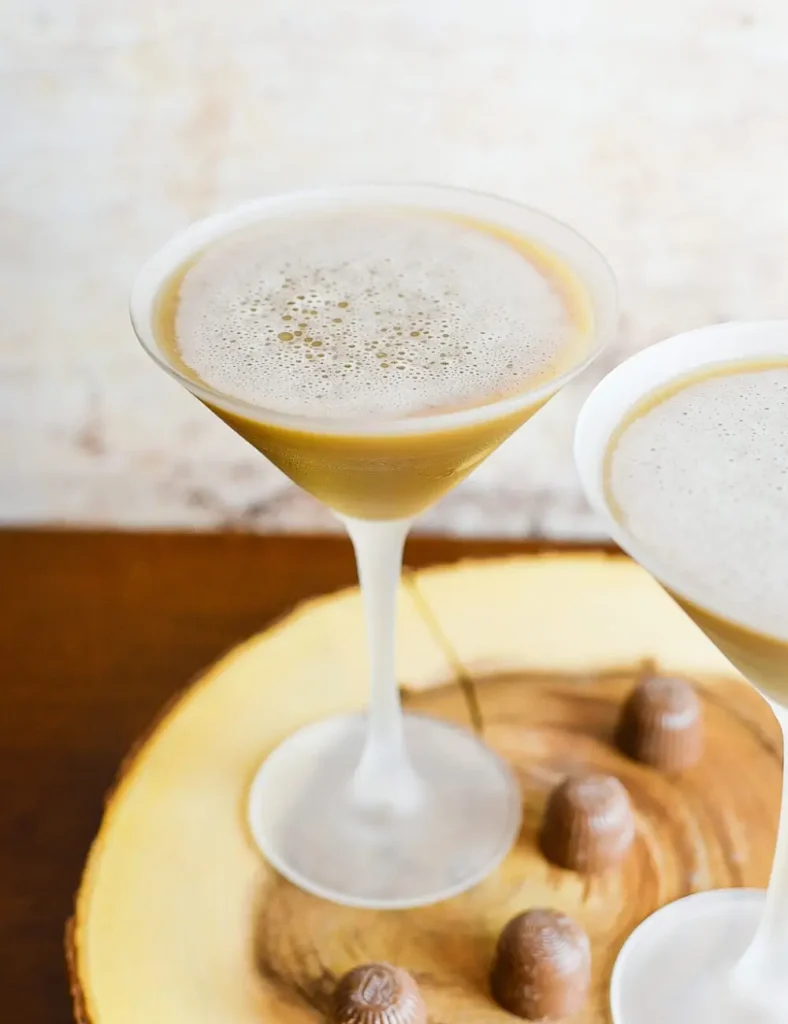 Chocolate Pecan Cream Martini