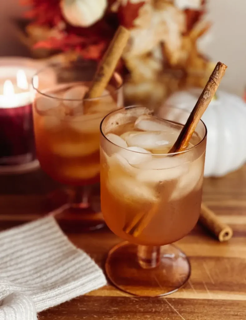 Cinnamon Cider Mule Mocktail