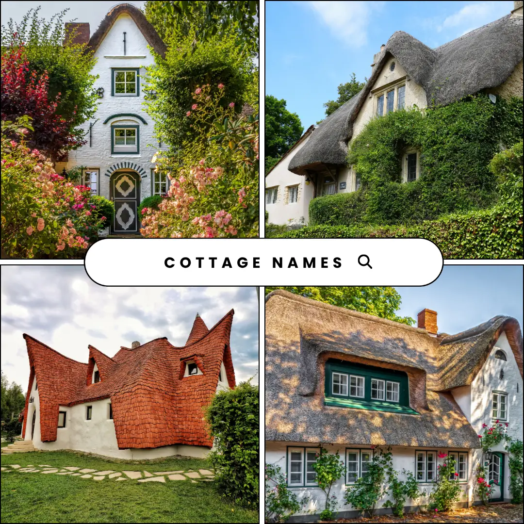 COTTAGE NAMES