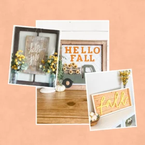 DIY Fall Signs