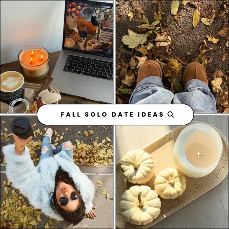 Fall SOLO Date Ideas