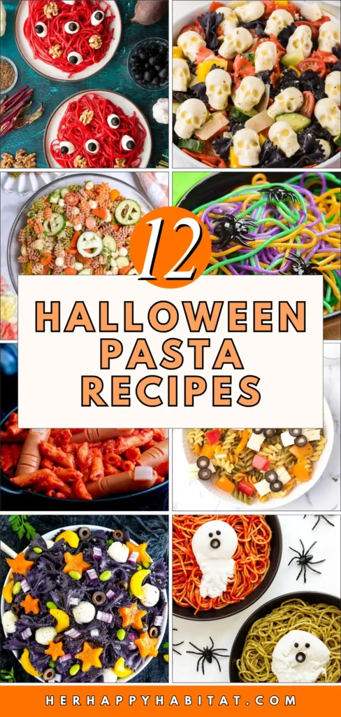 Halloween Pasta Recipes