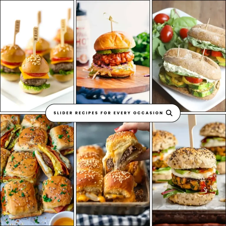 Slider Recipes for Every Occasion