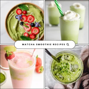 matcha smoothie recipes