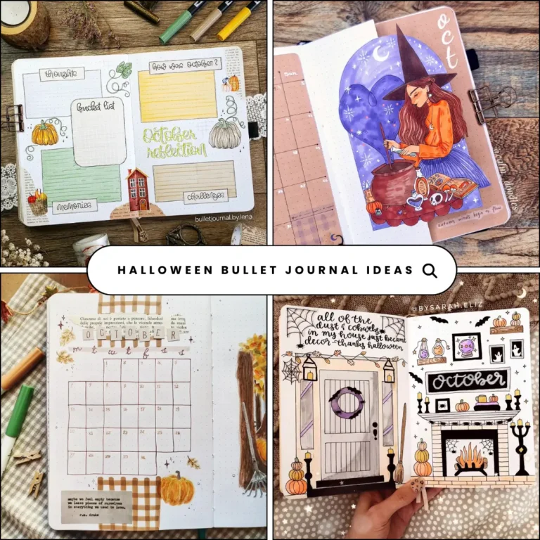 Halloween Bullet Journal Ideas