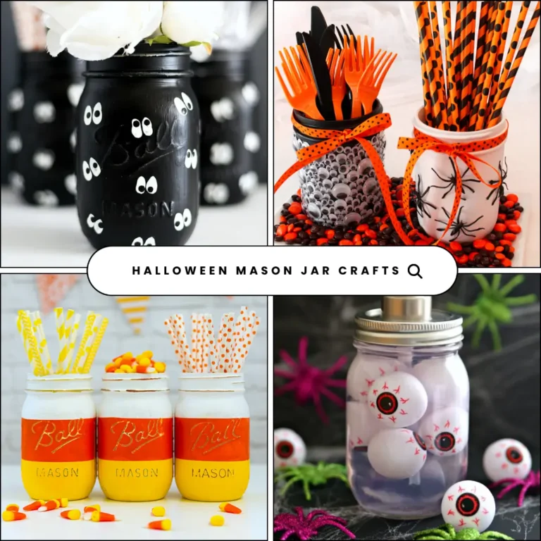 Halloween Mason Jar Crafts