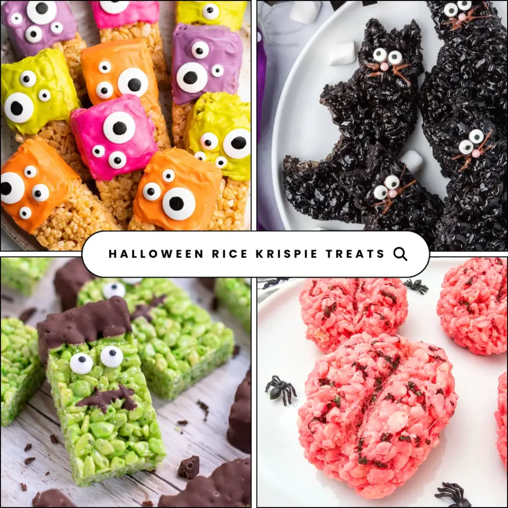 Halloween Rice Krispie Treats