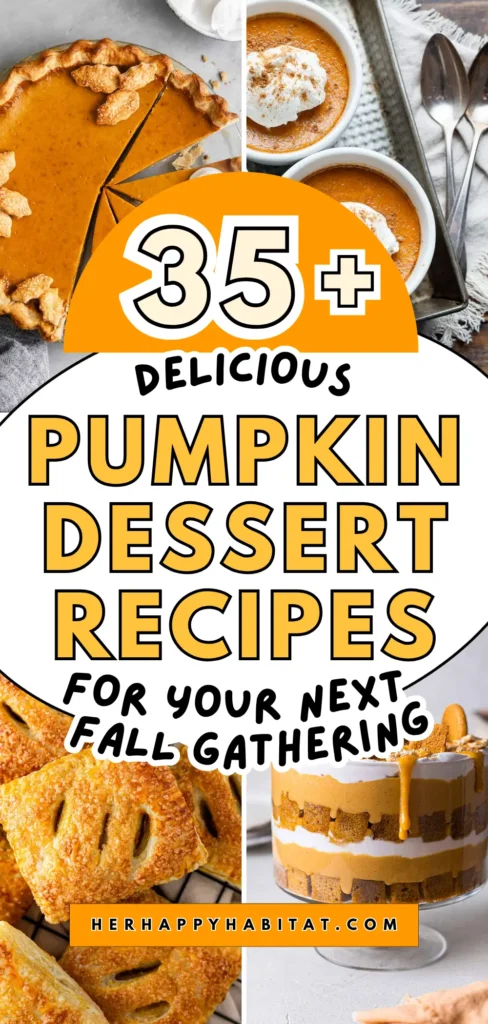 PUMPKIN Dessert Recipes
