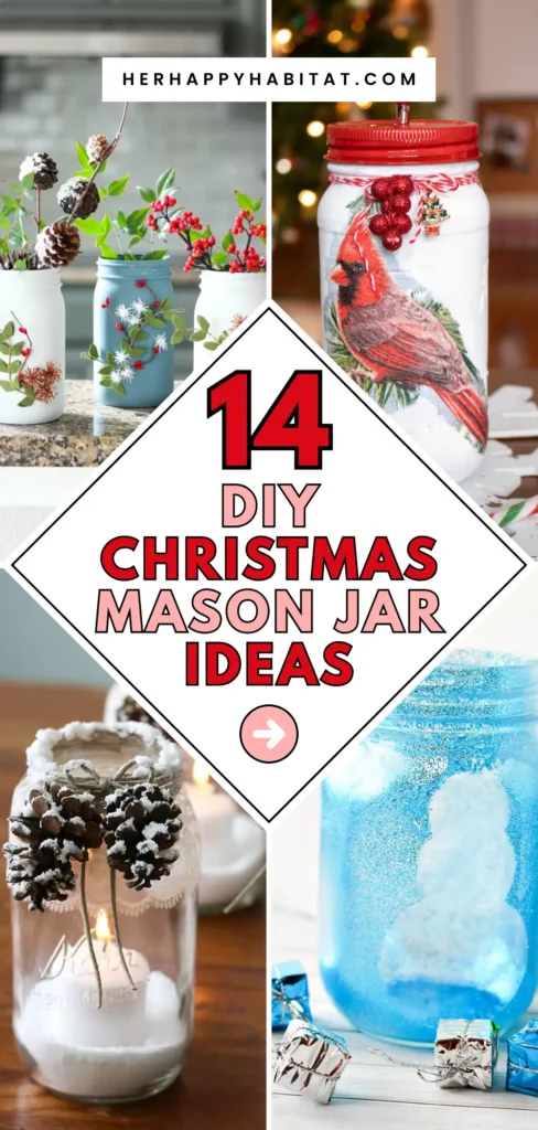 DIY Christmas Mason Jar Ideas