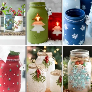 DIY Christmas Mason Jar Ideas
