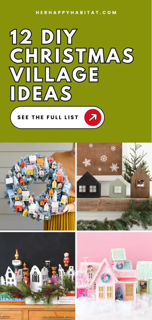 DIY Christmas Village Ideas