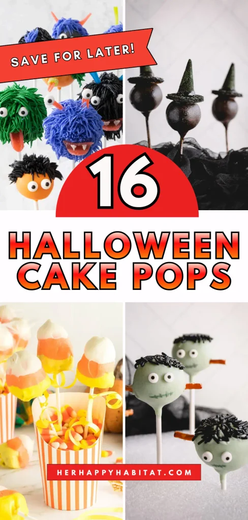 Halloween Cake Pops