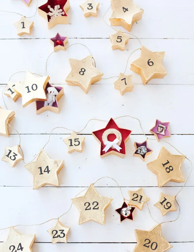 Star Garland Advent Calendar